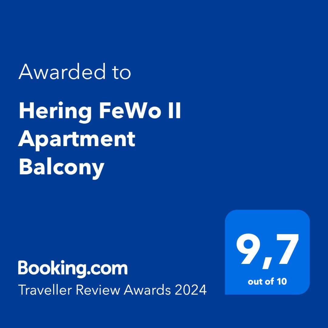 Hering Fewo II Apartment Balcony Wiek auf Rügen Buitenkant foto